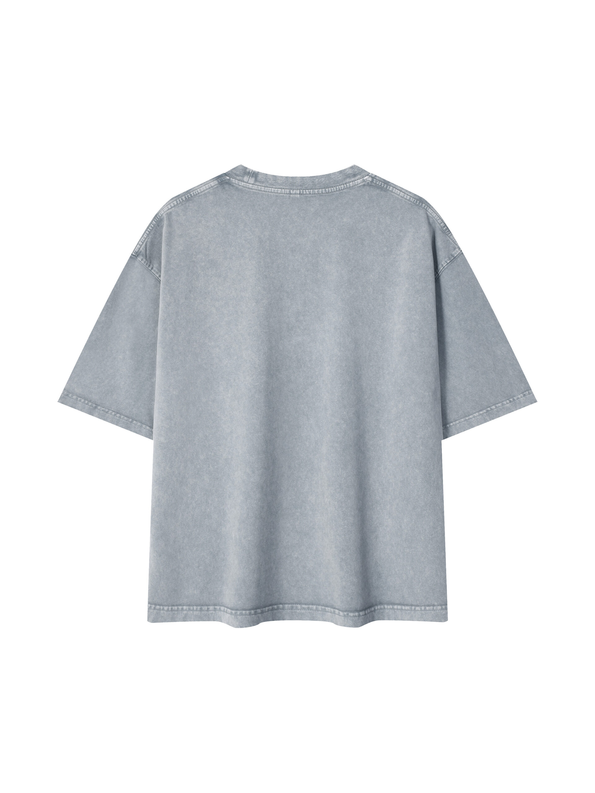 Mineral Wash Boxy Cotton T-Shirt - Image 2